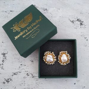 Baroque Pearl Studs