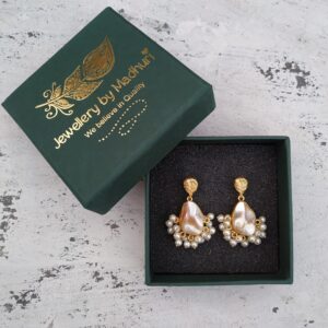 The Baroque Pearl Drop Danglers