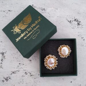 The Lustrous Mother of Pearl Studs