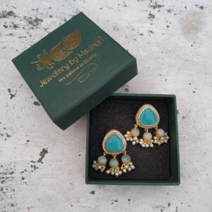 Aquamarine Fusion Drop Earrings