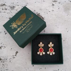 Crystal Trio Cherry Danglers