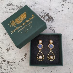 Lapis Lazuli Drop Earrings